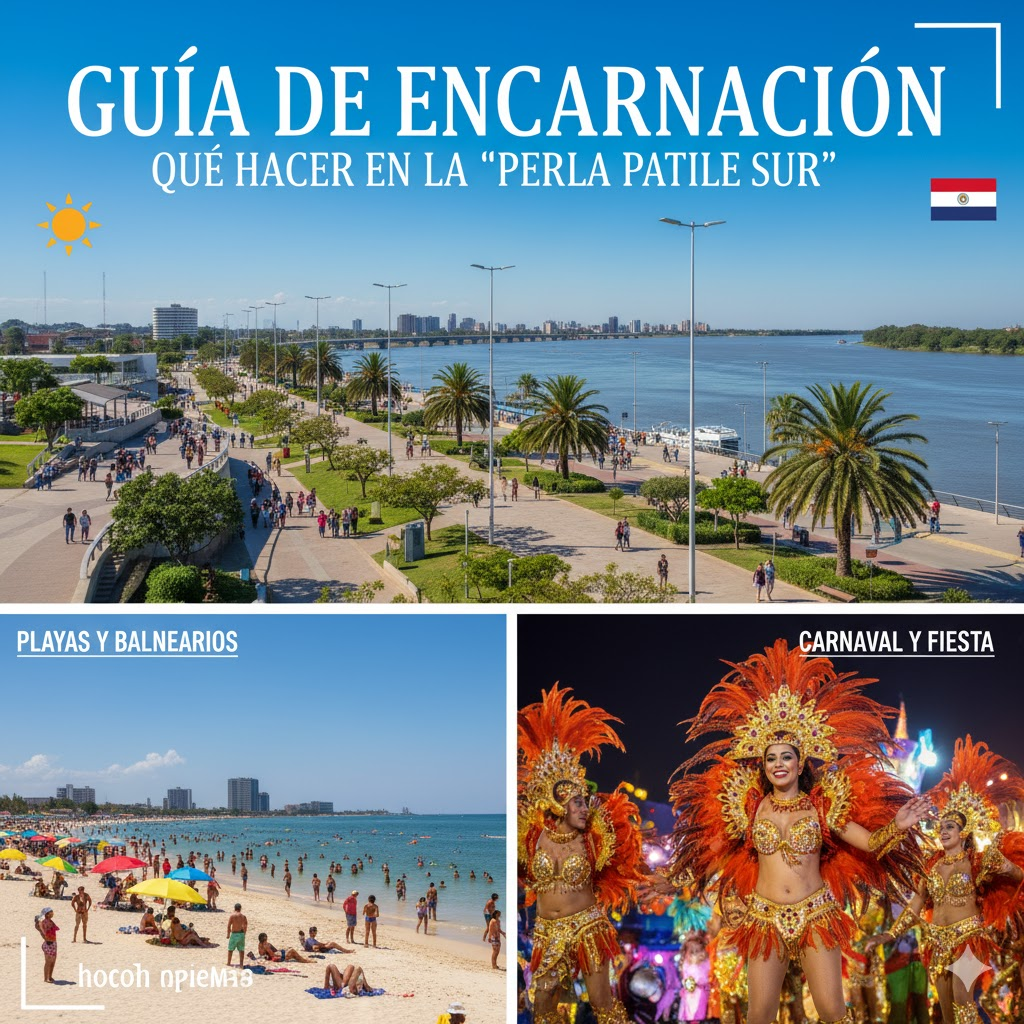 Guía de Encarnación: Qué Hacer en la "Perla del Sur" (Playas, Costanera y Más).