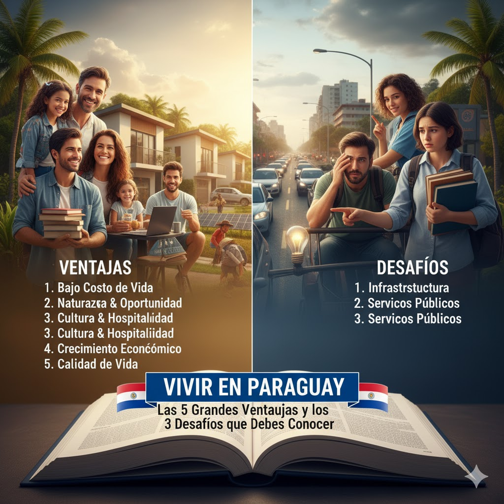 Vivir en Paraguay: Las 5 Grandes Ventajas y los 3 Desafíos Clave que Definen la Experiencia